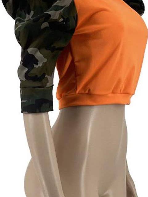 Flarix - Wholesale Blouse - Women's - street camouflage half sleeve blouse for women9