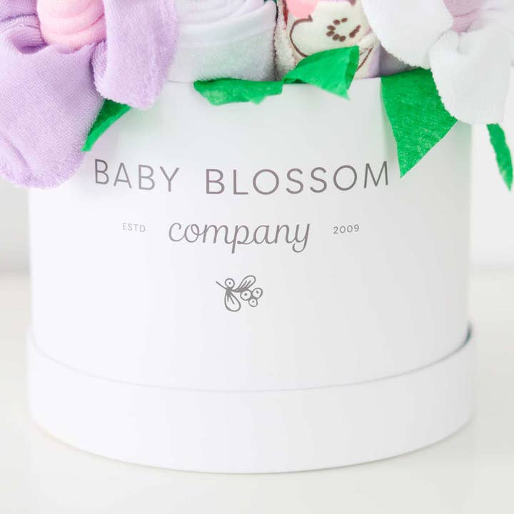 Baby Blossom Company - Wholesale New Mom Gift Box/Set - Baby Girl Gift Box Bouquet Collection - Ballerina