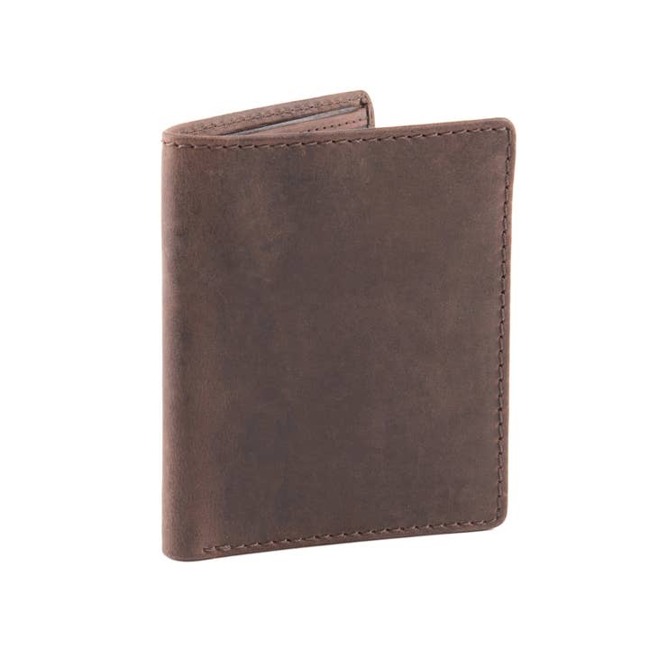 Portafoglio in pelle da uomo Theodore Leather marrone per la vendita all'ingrosso da parte di Theodore Leather