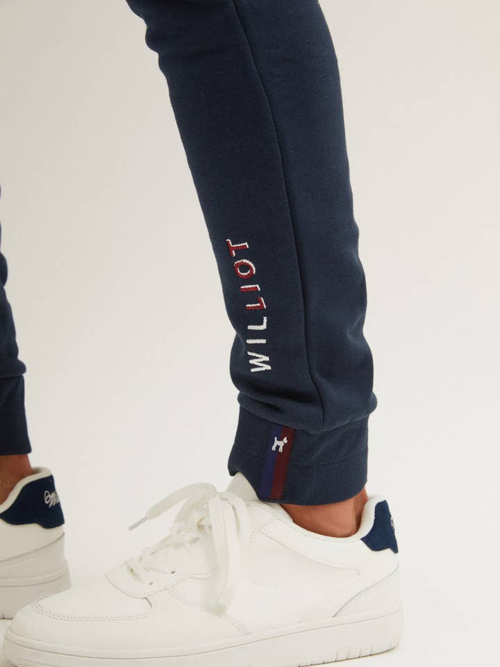 Jogger-Sweatshirt Marineblau für den Großhandel von williot