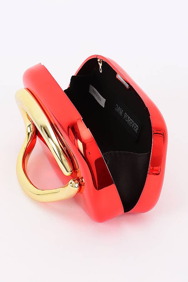 Oblige by G – Großhandel Umhängetasche - Damen – Metallic Hartschalen-Mini-Umhängetasche HPC66456