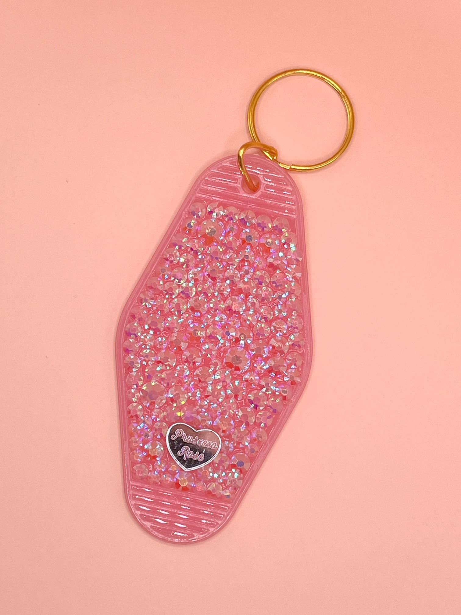 Prosecco Rose Boutique - Wholesale Keychain - Women's - Pink Bling Motel Keychain1