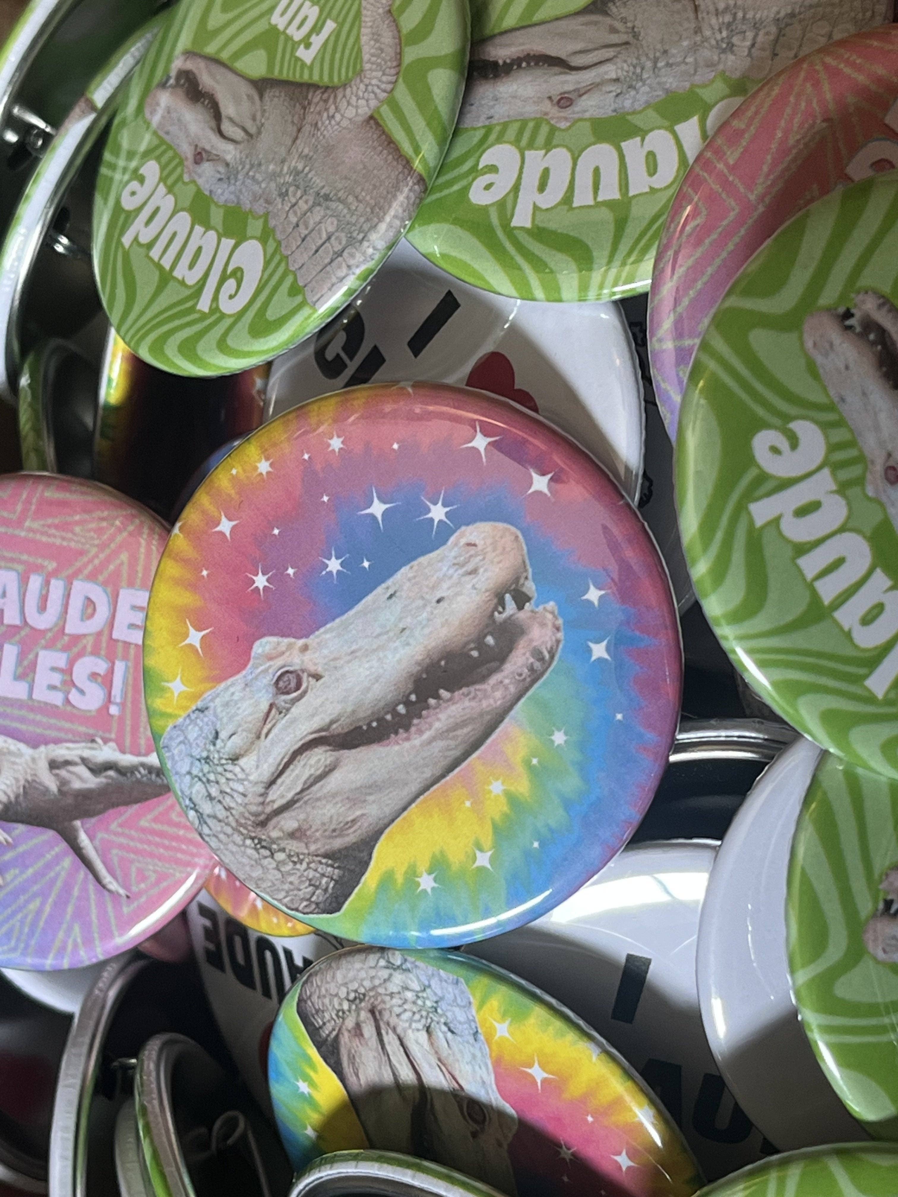 The Spooky Haus - Wholesale Lapel Pin/Button - Claude Buttons3