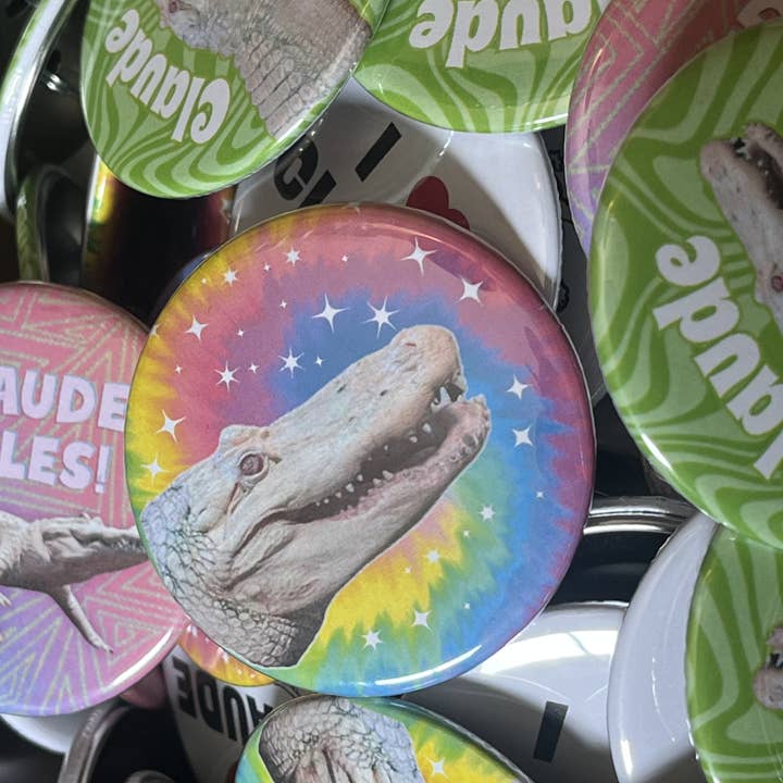 The Spooky Haus - Wholesale Lapel Pin/Button - Claude Buttons3