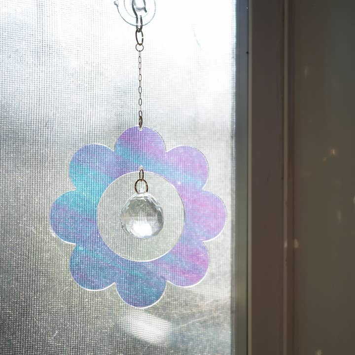 Hustle Home Décor - Wholesale Suncatcher - Retro Flower Sun Catcher9
