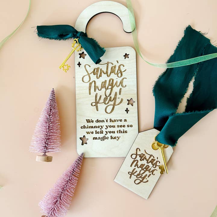 Goldie Letter Company - Wholesale Christmas Decoration - Santa's Magic Key