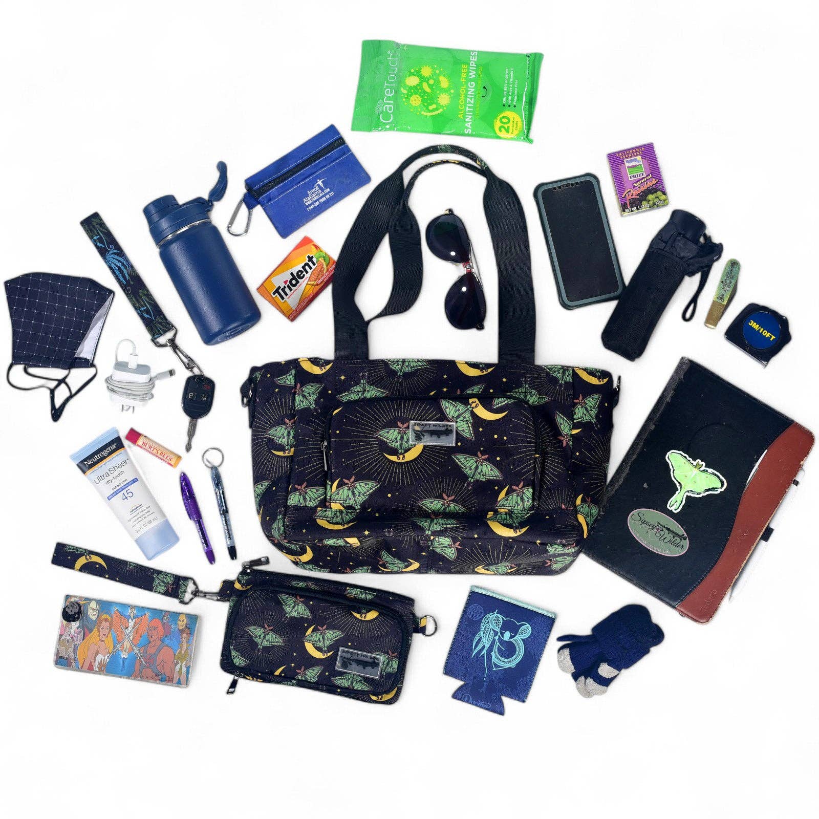 Sipsey Wilder - Wholesale Tote Bag - Women's - Space Kitties Medium Venture Tote12