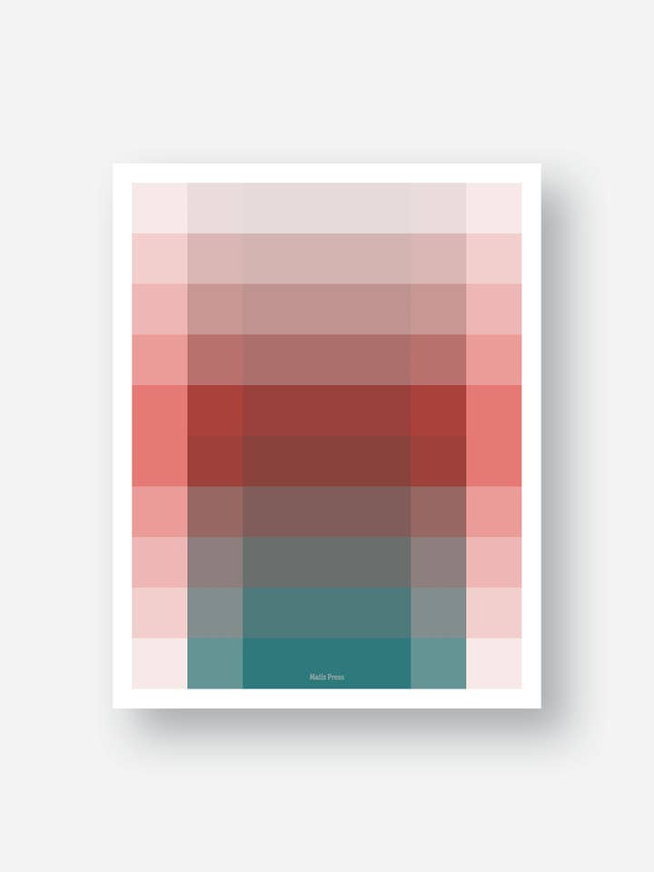 Color Shift – Riso Print for wholesale by Matiz Press