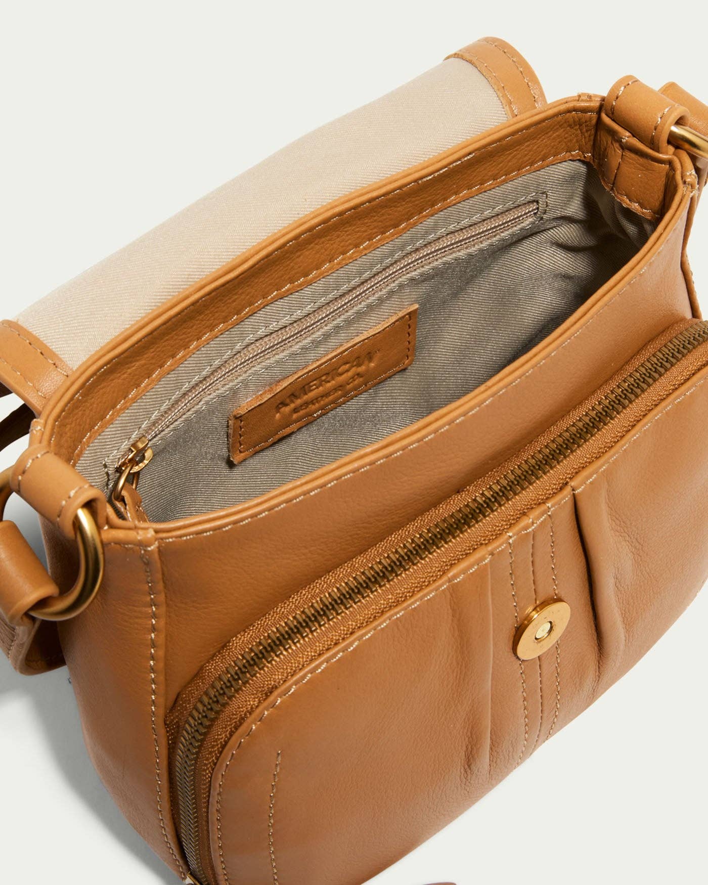 American Leather Co - Wholesale Crossbody Bag - Women's - Marino NS Crossbody3