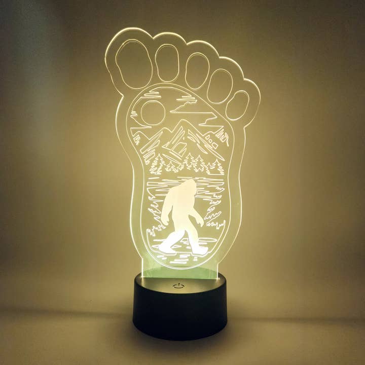 The 308 Collective - Wholesale Accent/Desk Lamp - Bigfoot LED Accent Light | Sasquatch