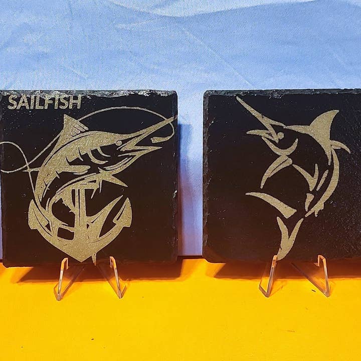 Sailfish on the Open Water for wholesale by Fiddler's Green Wood Working