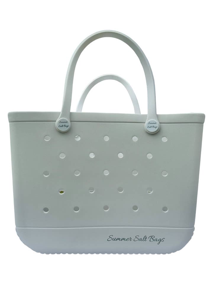 Large Bag in White for wholesale by Summer Salt bags
