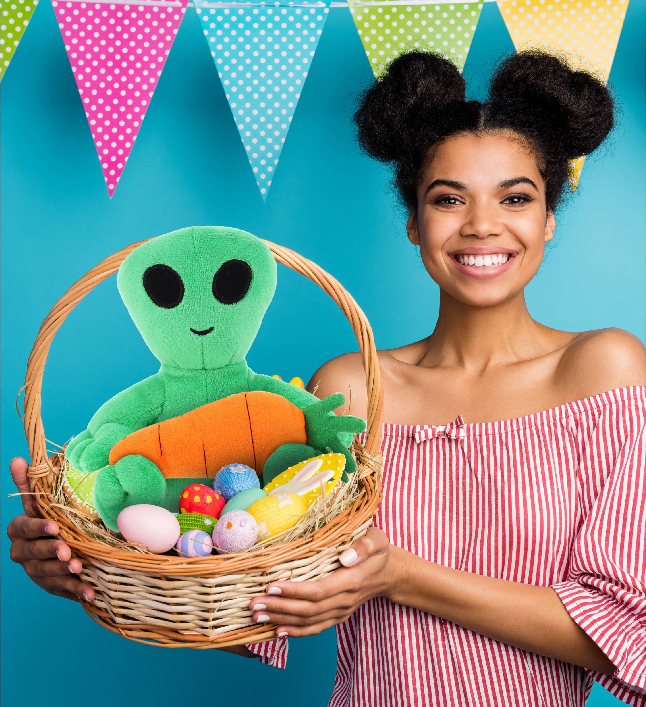 Cota Global - Vente Peluche – enfant et bébé - Carotte en peluche - Peluche de 6" - Alien6