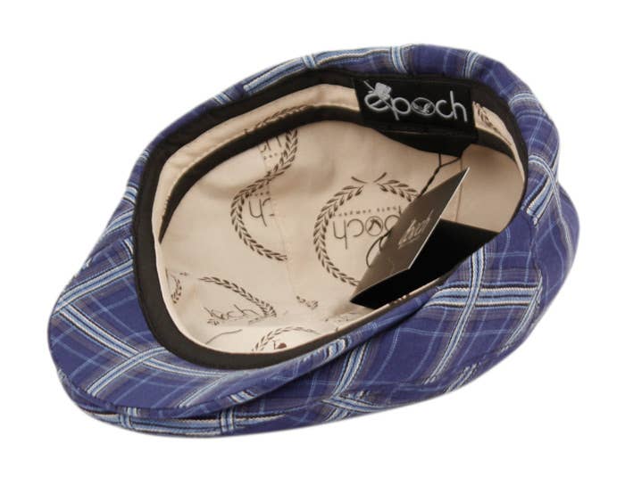 Epoch hats - Wholesale Newsboy/Schoolboy Hat - Men's - Cotton Slim Fit Six Panel Plaid Ivy Cap2