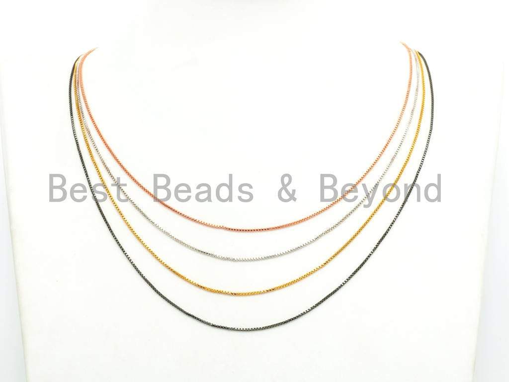 BestBeads&Beyond – wholesale Link & chain necklace – Sliding Adjustable Continuous Necklace Chain, 24"/32,Sku#P441