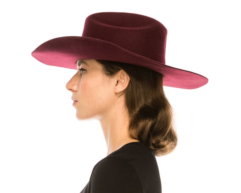 DNMC - Wholesale Cowboy Hat - Women's - Premium Australian Wool Cattleman Cowboy Hat-Fashion Colors2