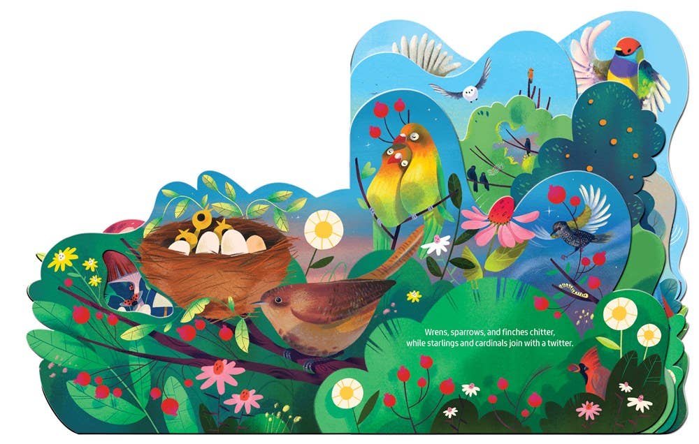 Gibbs Smith - Wholesale Baby & Toddler Book (0-2) - Birdsong2