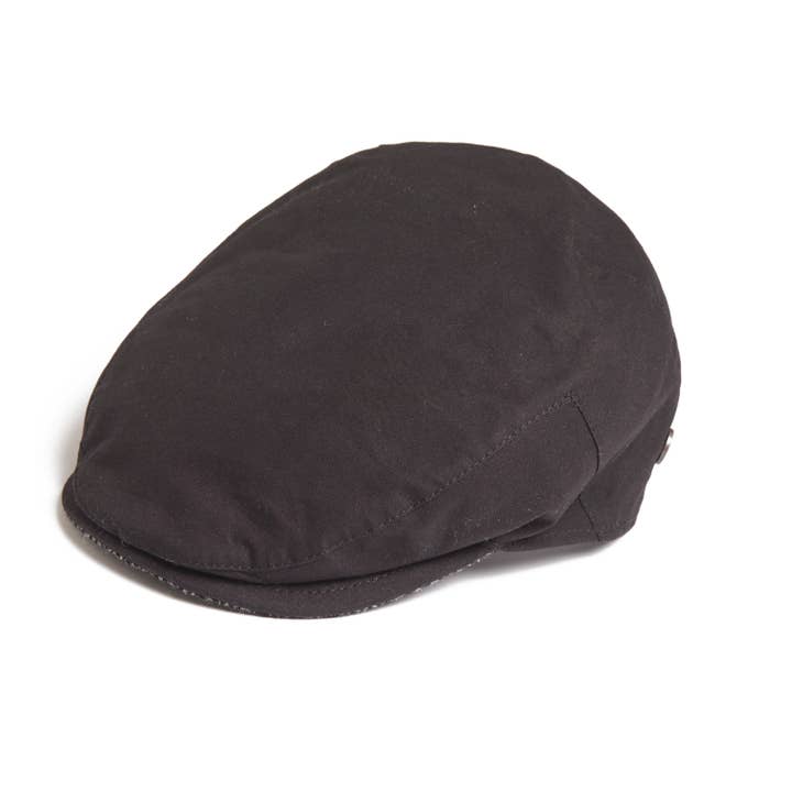 Dasmarca Hats – wholesale News boy/school boy hat – Men's – Finley - Carbon (Italian Waterproof Flat Cap)1