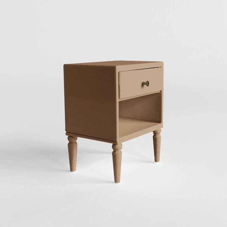 Miniette – wholesale Doll accessory kit – Kids – Miniature Dollhouse Nightstand – Modern Side Table6