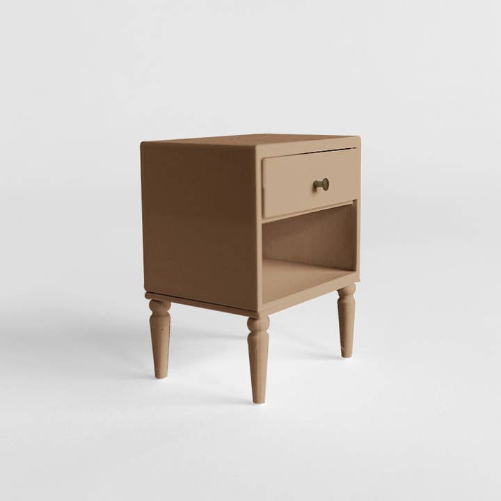 Miniette – wholesale Doll accessory kit – Kids – Miniature Dollhouse Nightstand – Modern Side Table6