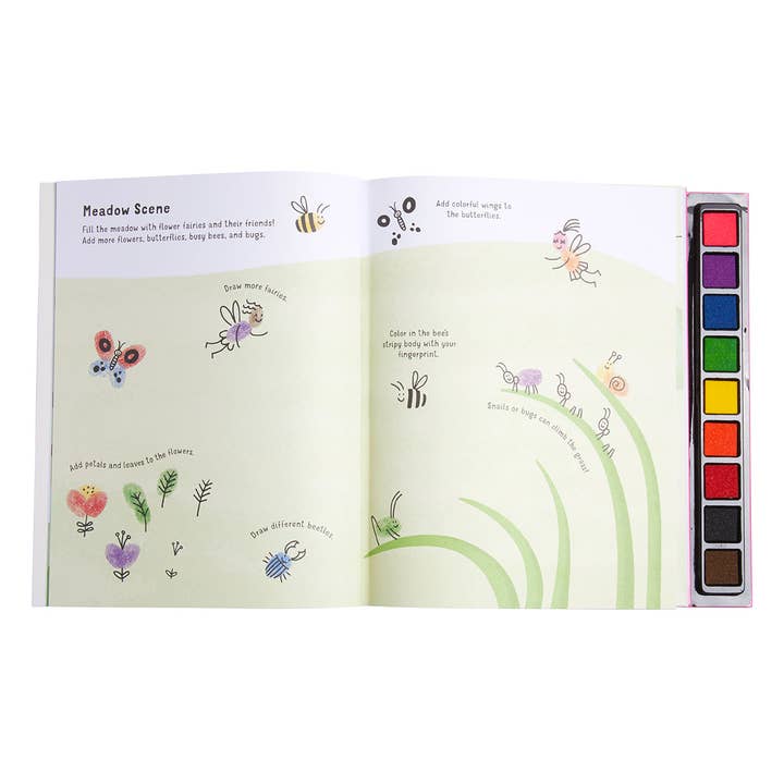 Insight Editions - #1 Pop Culture Publisher - Wholesale Coloring & Activity Book - Kids & Baby - Fingerprint Fairies1