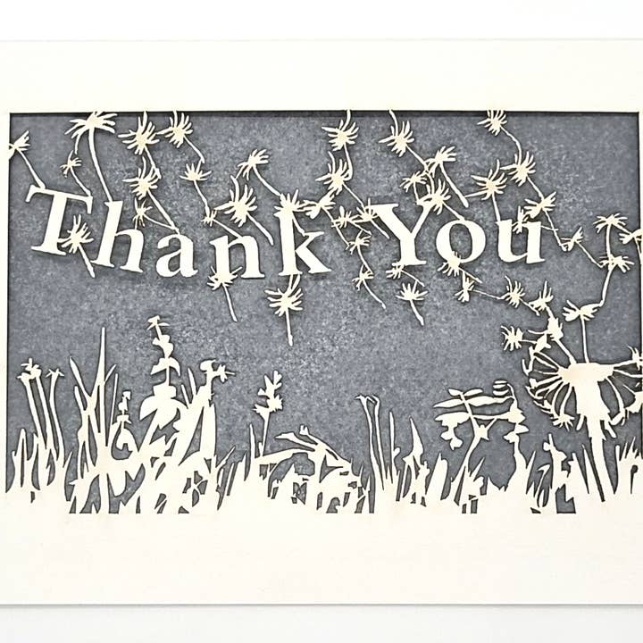 two hermanas - Wholesale Thank You Card - Thank You - Dandelions1
