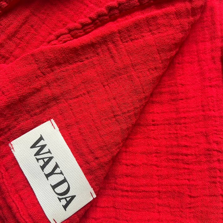 WAYDA - Wholesale Scarf - Women's - Reflektierendes ROT