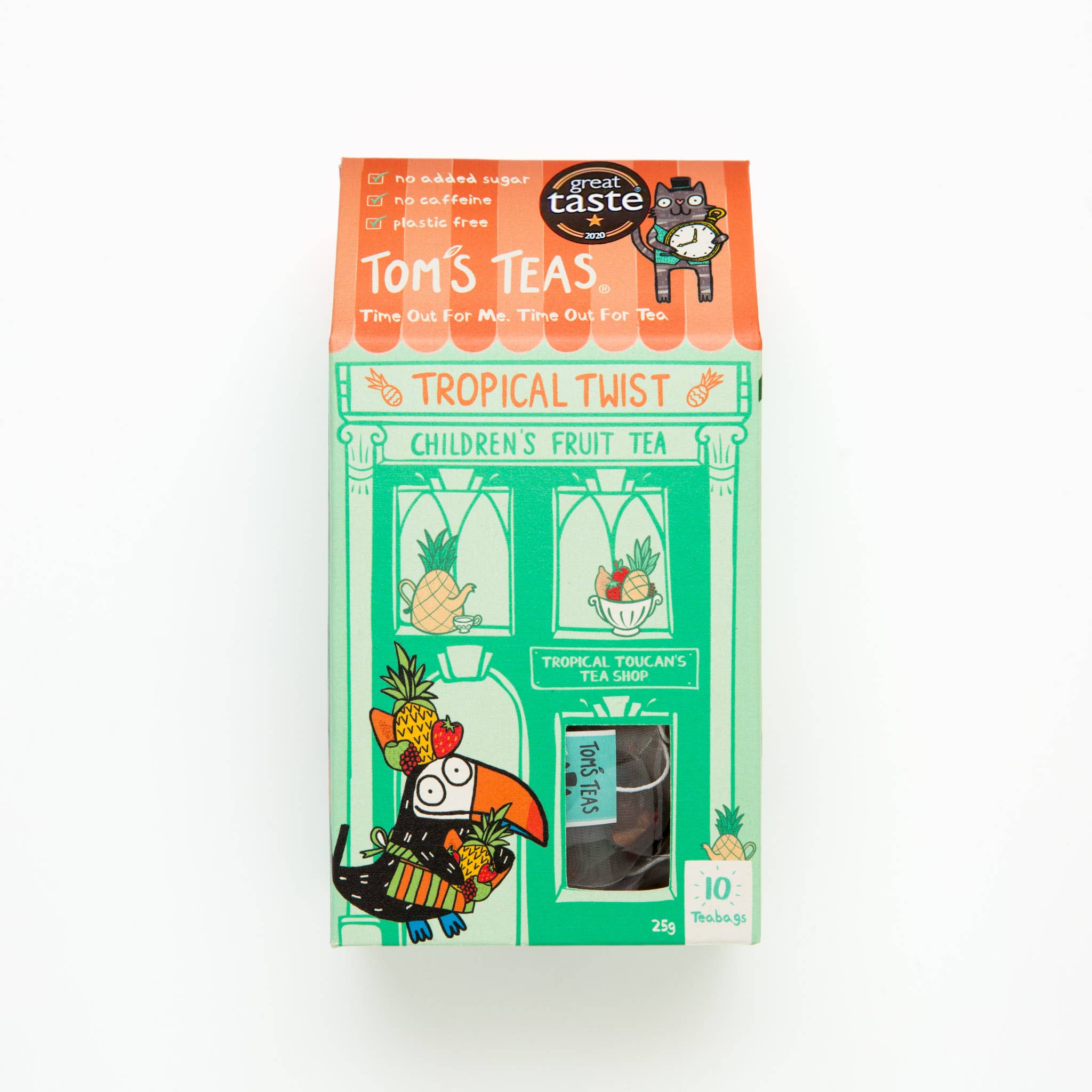 Tom's Teas – wholesale Health/detox tea – Tropical Twist - children's fruit tea1