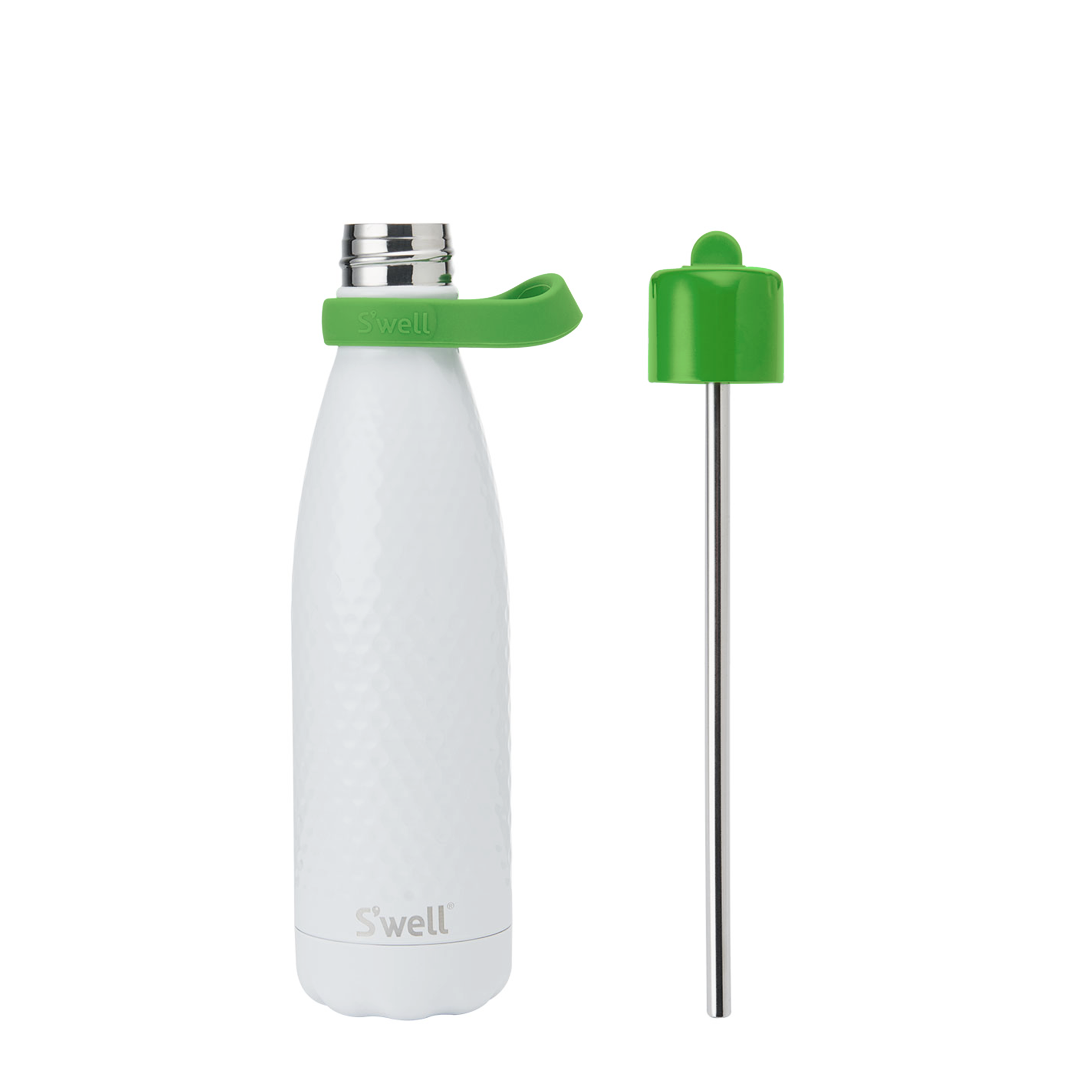 S'well - Wholesale Water Bottle - 17oz Hole In One Original Bottle with Flip Straw Lid1