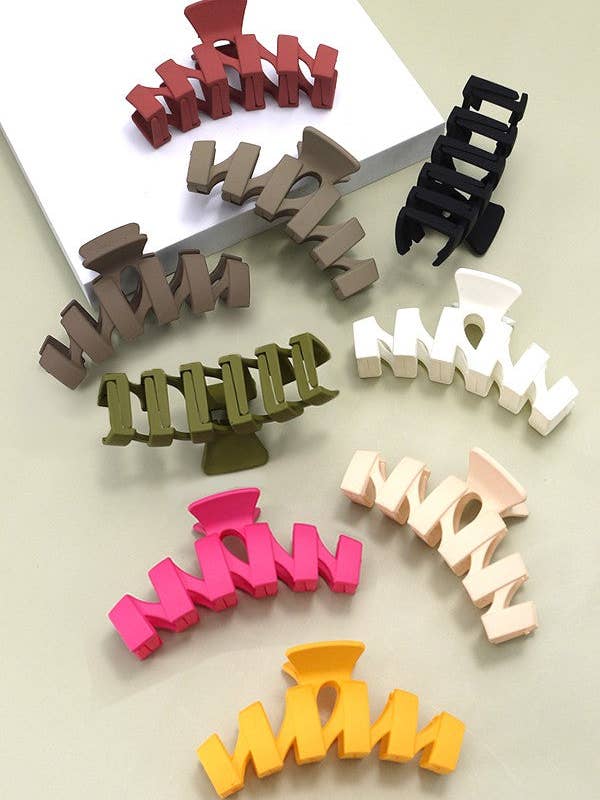 PINZA PARA EL PELO ANTIDESLIZANTE JUMBO WAIVY MATE | 40H389 para venta al por mayor de JOSSLYN by wall to wall