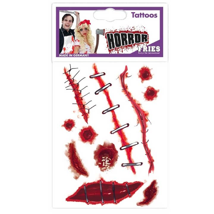 Tatuagem Zumbi de Halloween por atacado de Jactal