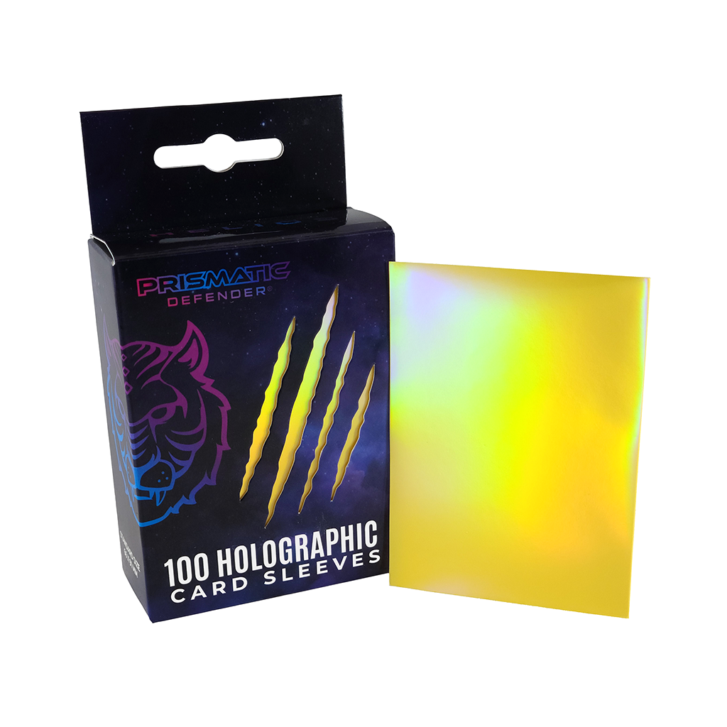 Prismatic Defender® - Vente Jeux de cartes - Protège-cartes holographiques Prismatic Defender® - Taille standard - 3 motifs en foil23