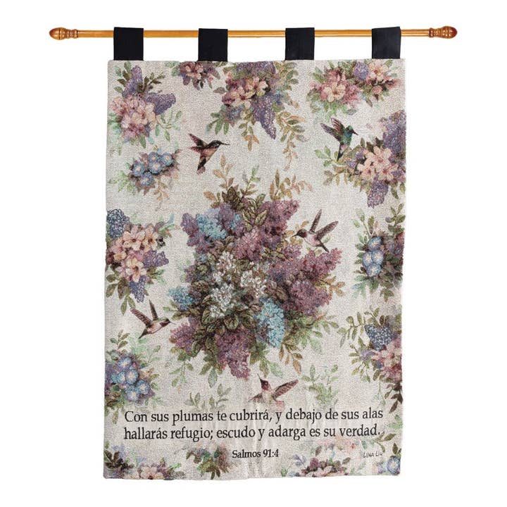 Whisper Wings Tapestry Wall Hanging - Spanish for wholesale by Manual Woodworkers and Weavers, Inc.