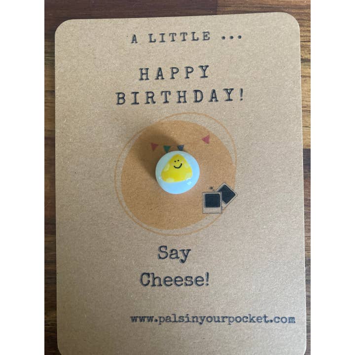 Pals in your Pocket – Großhandel Geburtstagskarten – Alles Gute zum Geburtstag Käse-Wortspiel-Grußkarte für Feinschmecker1