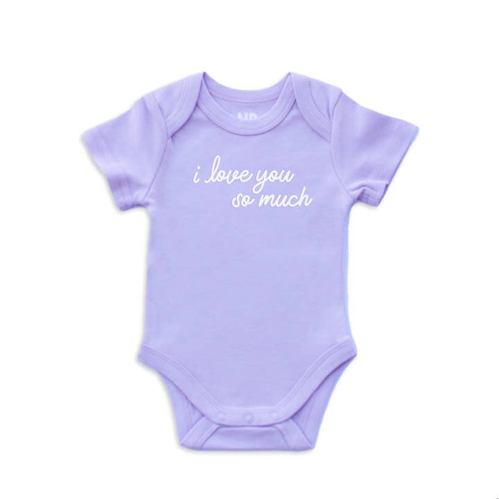 Frankie Jean - Wholesale Bodysuit (Non-Footed) - Baby - i love you so much Onesie9