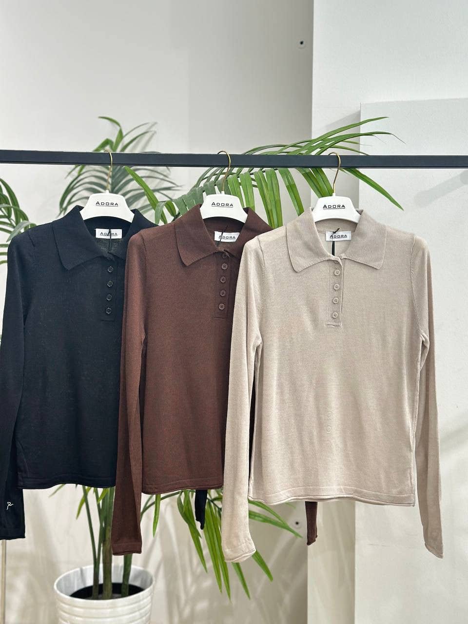 ADORA - Venta al por mayor Polo - Mujer - polo de punto mezcla de lana1