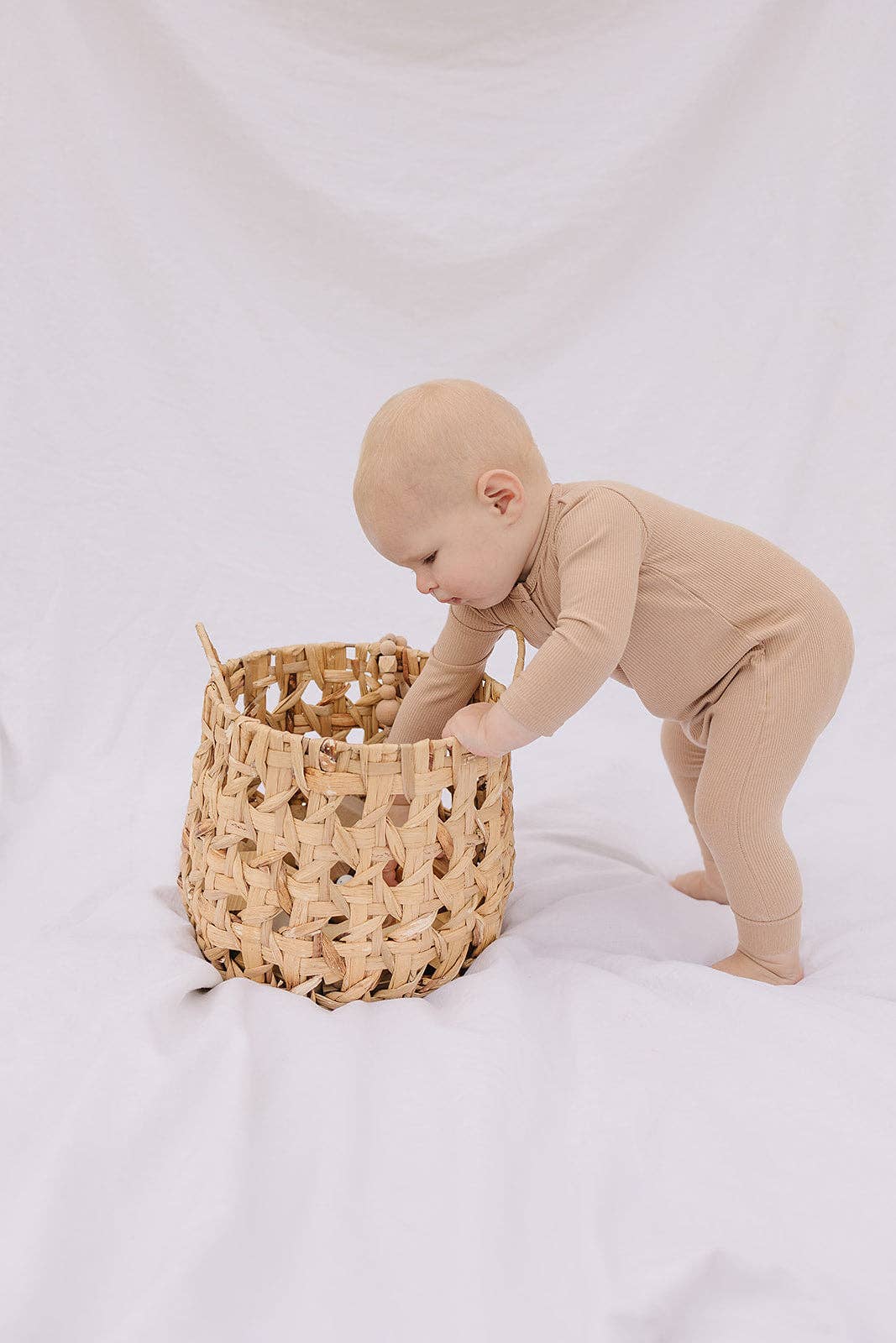 Earth Baby Outfitters - Wholesale Jumpsuit - Baby - Bamboo Ribbed Long Sleeve Henley Romper9