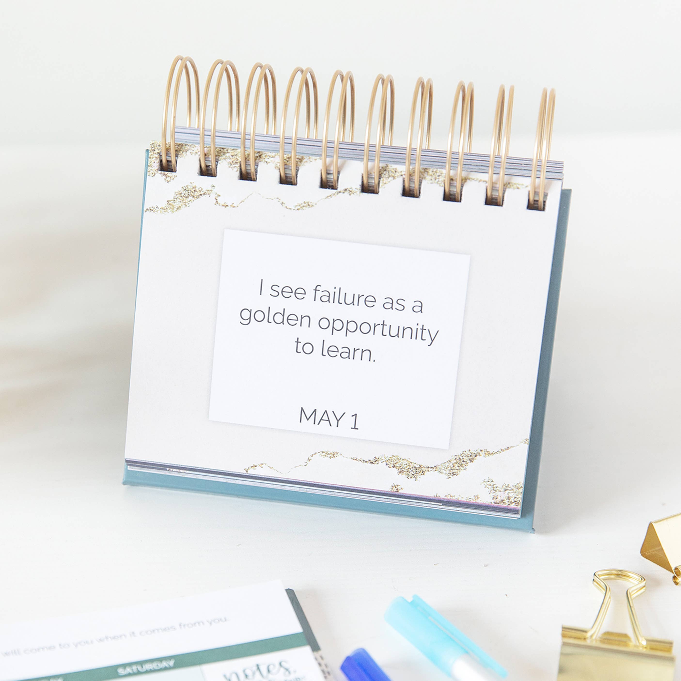 bloom daily planners - Wholesale Calendar - Positive Affirmations Daily Desk Easel9