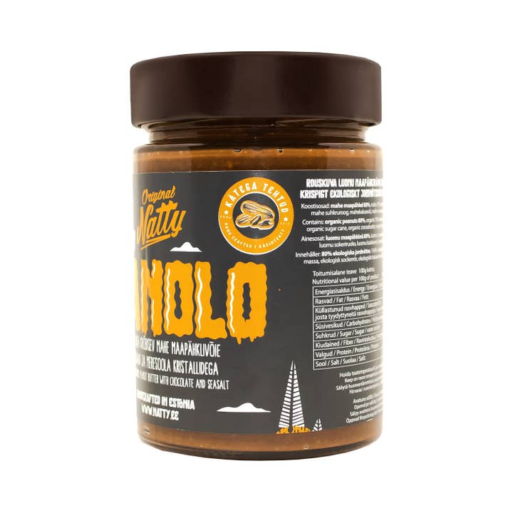 Natty Nut Butters - Wholesale Nut Butter - Choco Manolo – Crunchy Organic Peanut Butter With Chocolate4