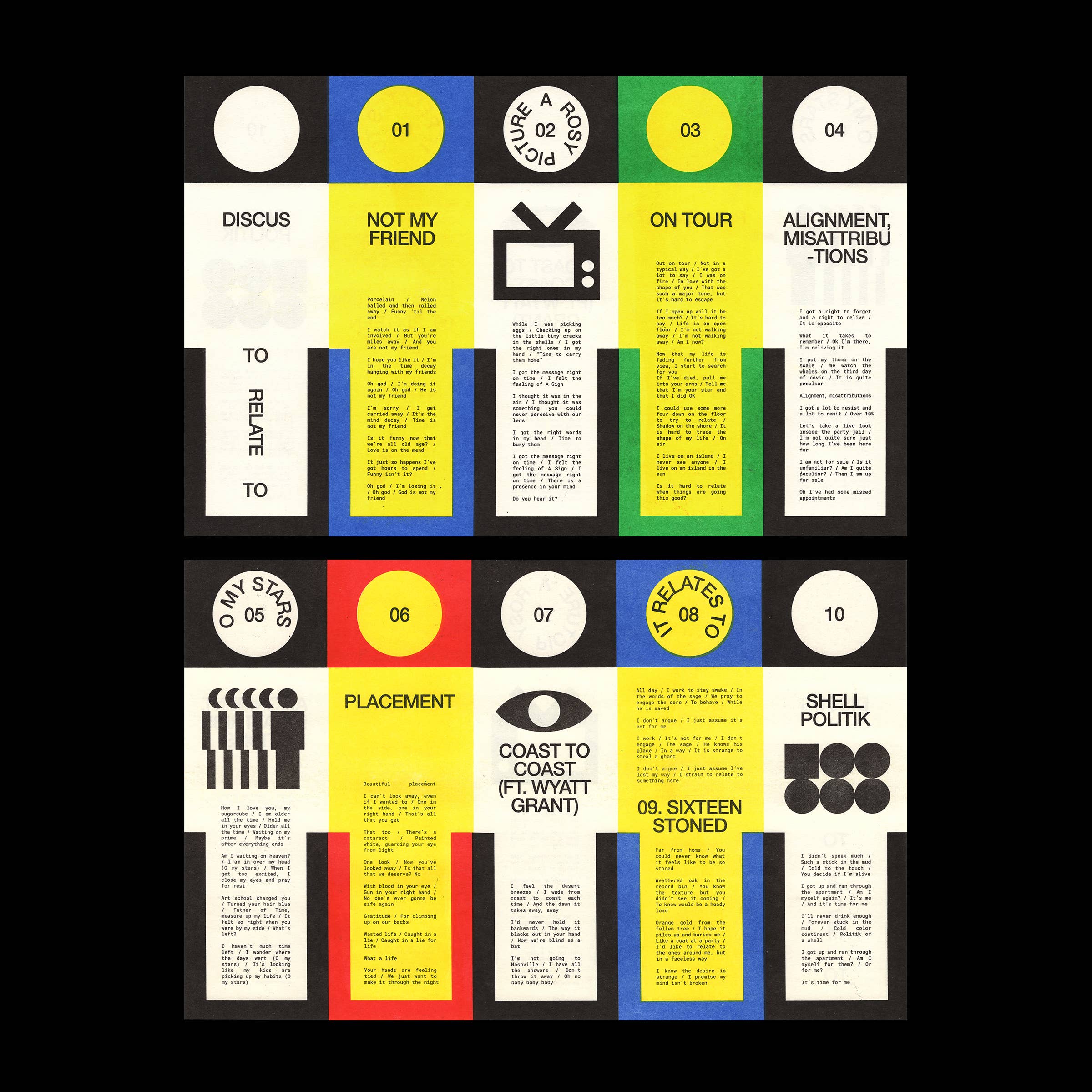 Sunroom – wholesale Music CD/Vinyl – Discus "To Relate To" Vinyl Record4