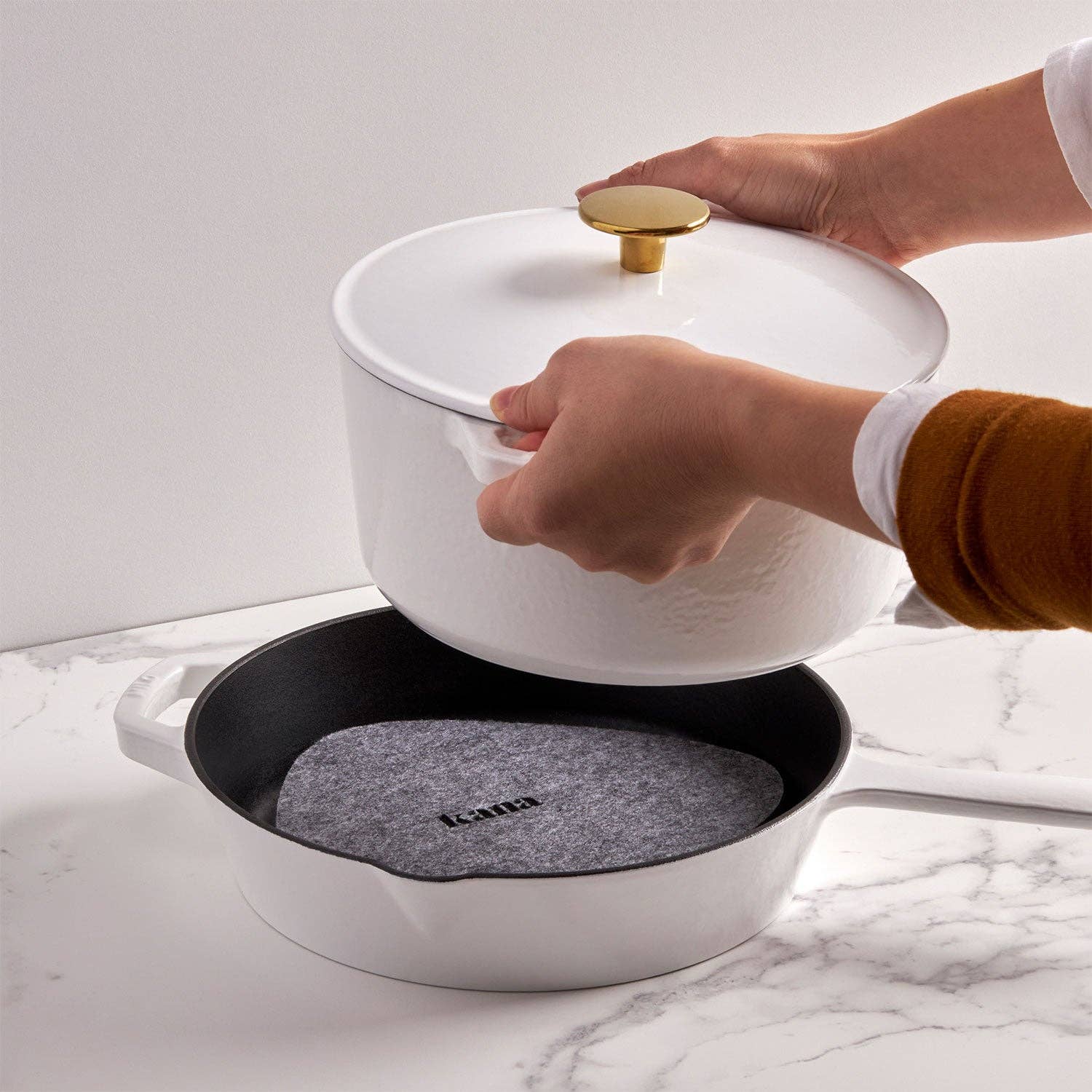 Kana - Wholesale Cookware Set - 5-Piece Cast Iron Cookware Set2