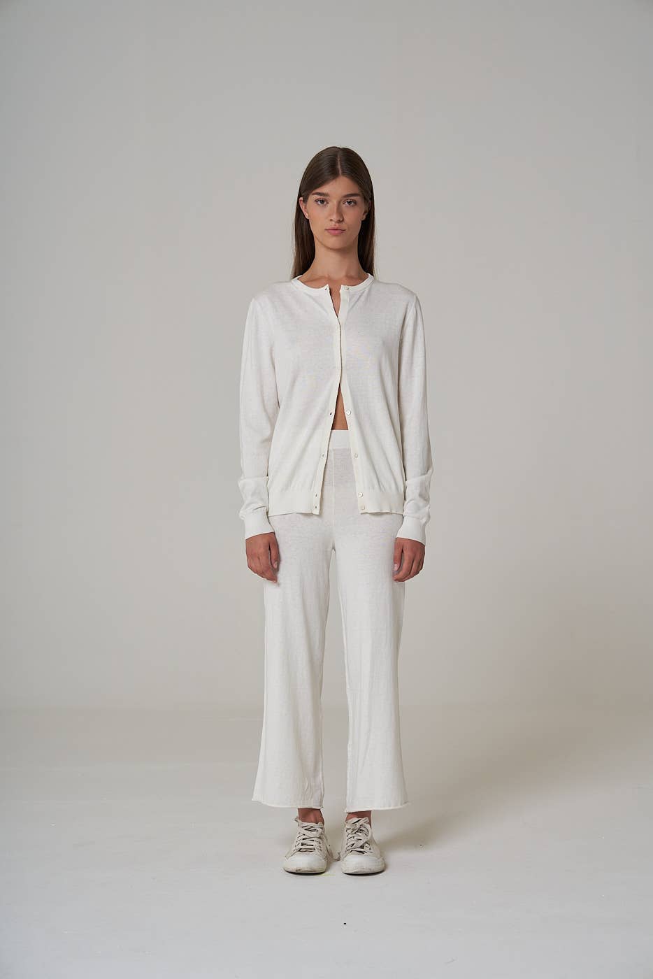 Leap Concept - Vendita all'ingrosso Pantalone - Donna - Pantaloni corti a campana in cotone e cashmere MALIKA2