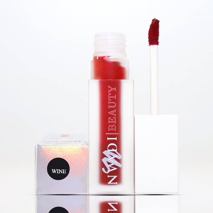 WINE RED MATTE LIPGLOSS for wholesale by NWADI BEAUTY