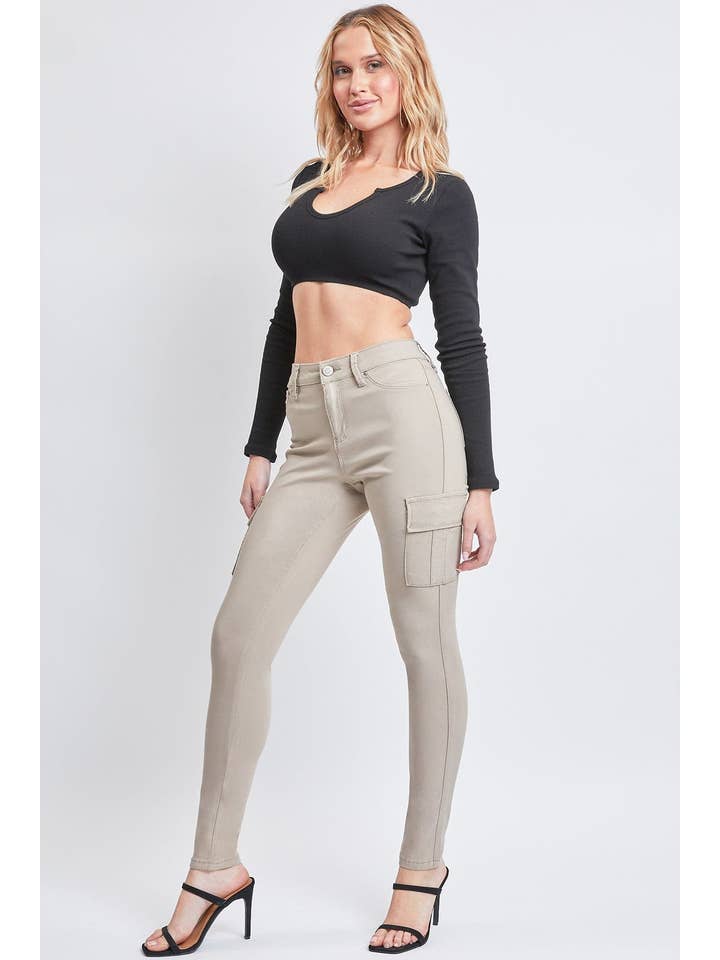 YMI - Wholesale Pants - Women's - Hyperstretch Skinny Cargo Pants-P13773111