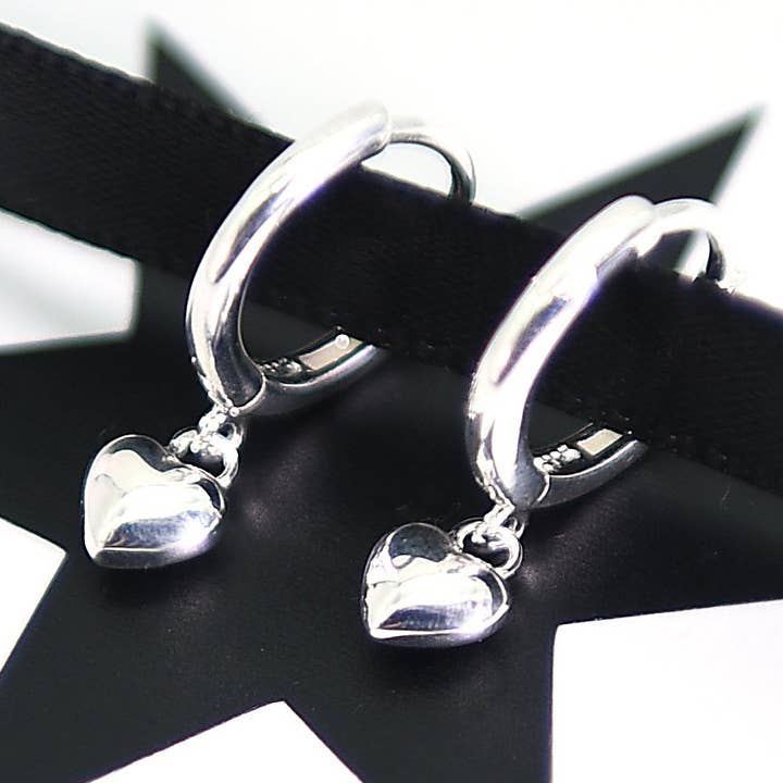 Süße Herz Creolen für den Großhandel von Pour la Rebelle