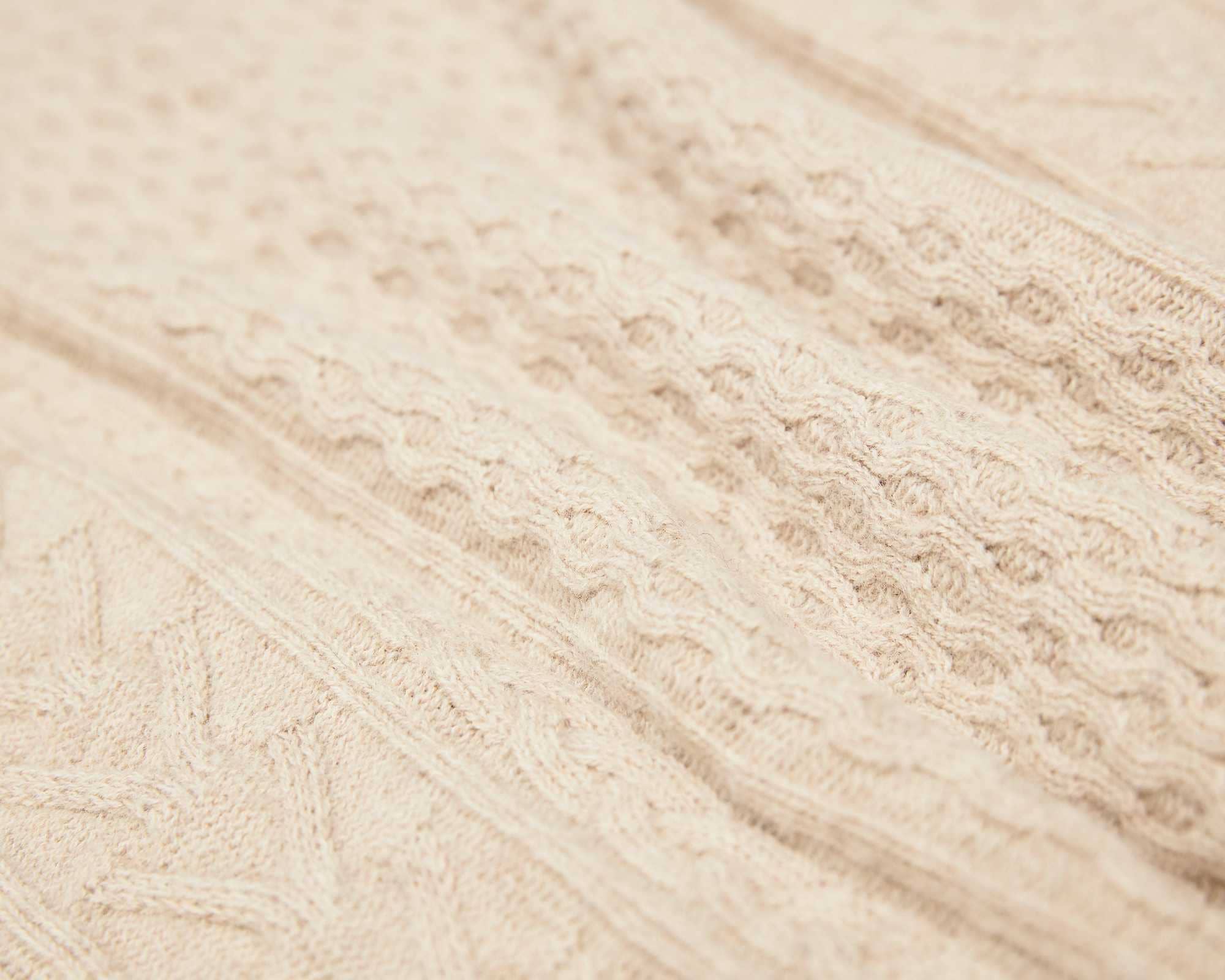 Oliver Charles - Wholesale Knit Sweater - Women's - 100% Yak Wool Cable Knit9