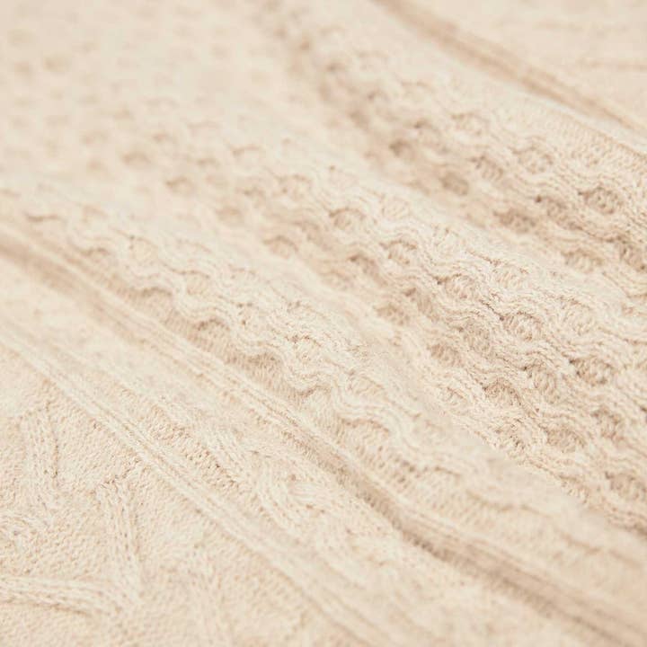 Oliver Charles - Wholesale Knit Sweater - Women's - 100% Yak Wool Cable Knit9