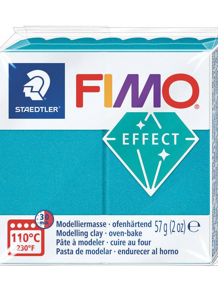 FIMO SOFT, 57 G, METAL TURQUESA para venta al por mayor de Graine Créative