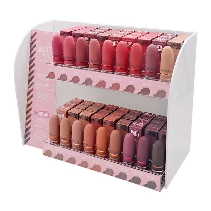 PINEAPPLE Beauty - Wholesale Lipstick - Beauty Creations DLS Matte Lipstick Display - 108