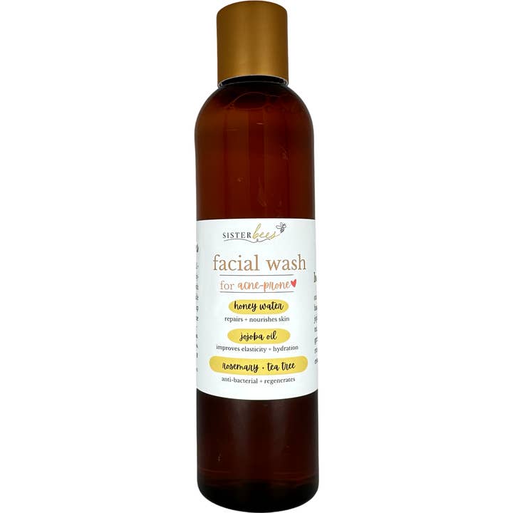 Facial Wash for Acne-Prone Skin for wholesale by Sister Bees LLC